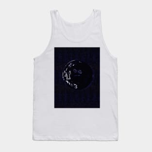 Dark Parsley Face Tank Top